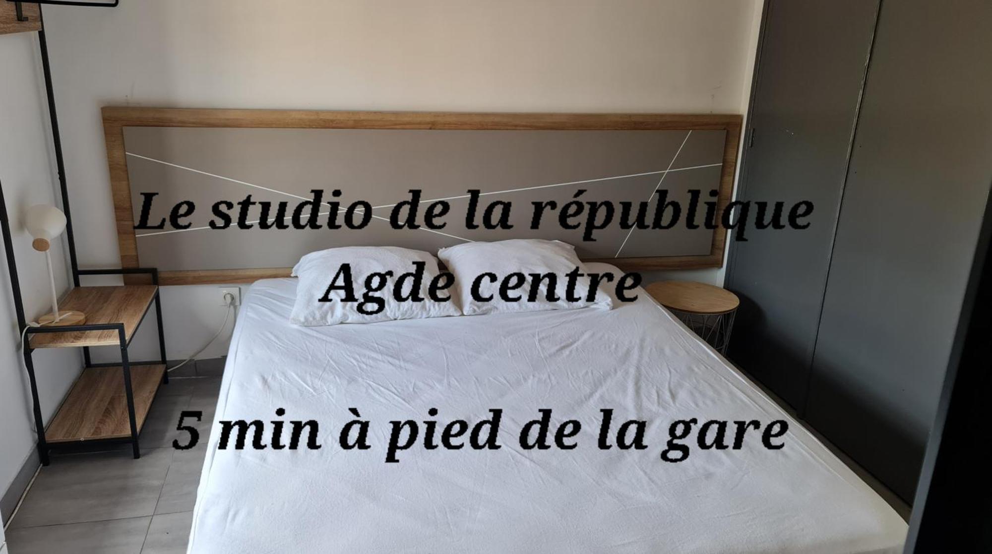 Le Studio De La Republique Agde Exterior foto